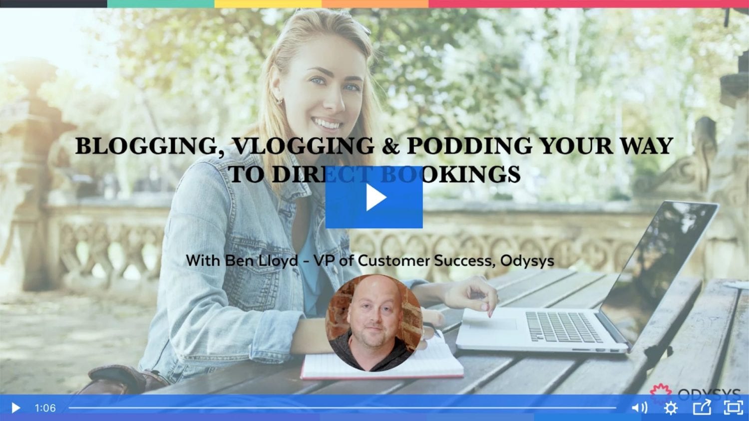 , New Webinar on Demand: Blogging, Vlogging &#038; Podding Your Way to Direct Bookings, Odysys