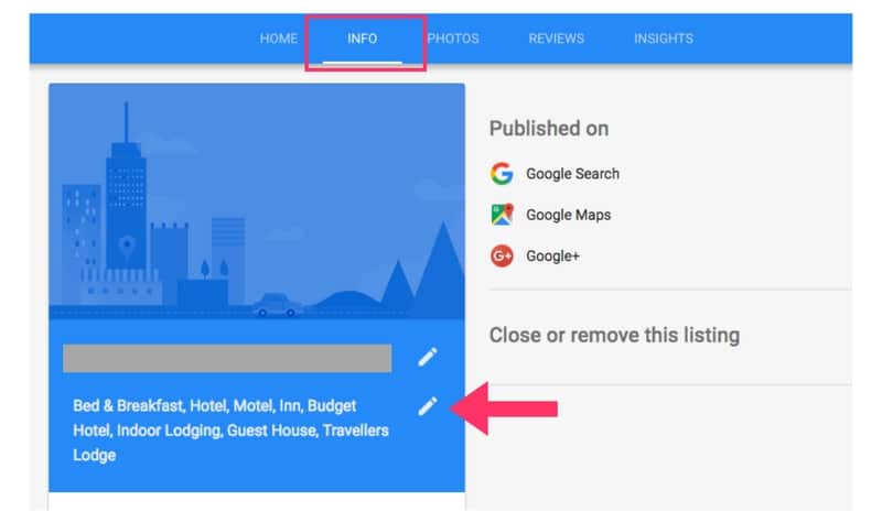 how to add categories to your google mybusiness listing