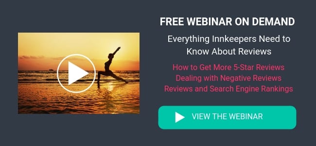 innkeeper webinar on demand - everything innkeepers need to know about reviews