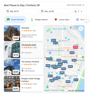 , How to Rank Better in Google&#8217;s Hotel Search Map Results, Odysys