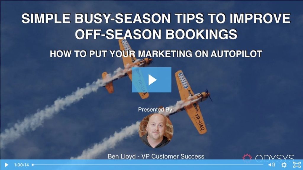 , Simple Busy-Season Tips to Improve Off-Season Bookings, Odysys