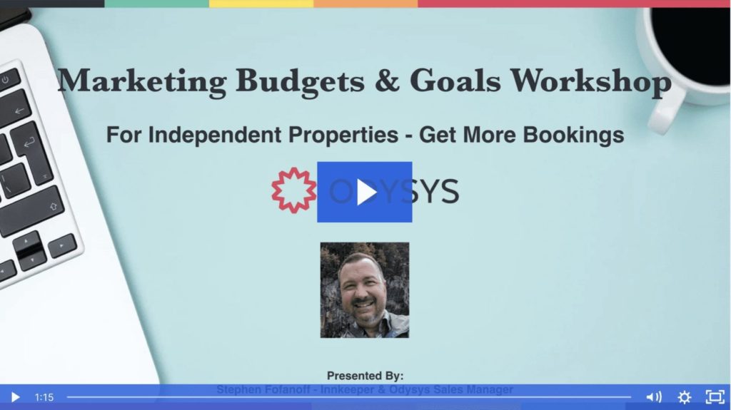 , Marketing Goals &#038; Budgeting Workshop, Odysys