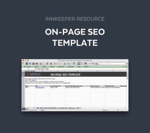 , Essential On-Page Optimization for Innkeepers, Odysys